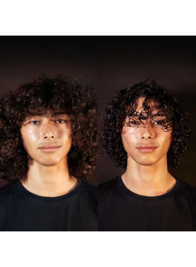 Based Curl Cream, Defines Curls, Controls Frizz, Medium Hold, Hydrates & Nourishes with Agave, Silk Protein & Castor Oil, No Harmful Chemicals or Artificial Fragrance (6.8 Oz Pack of 1) - Image 4